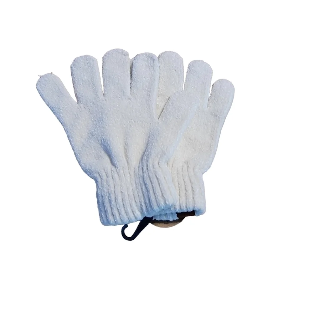 NWT Britt's Knit Beyond Soft Cream Chenille Extended Cuff Gloves T04